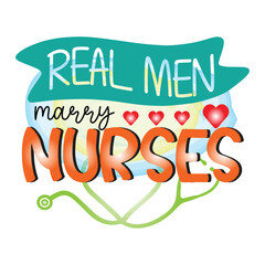 Nurse Typography Sublimation Design