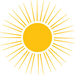 Sun Golden Light Element