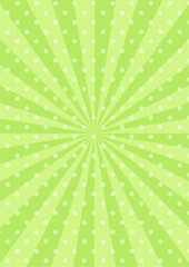 集中線　シンプル　使いやすい 　縦　緑、黄緑、