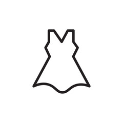 Dress Fashion Party Outline Icon