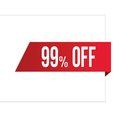99% off Vector banner vector design.