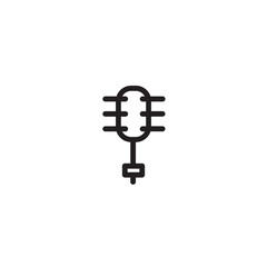 Brush Cleaner Hair Outline Icon