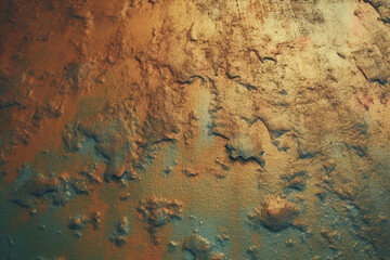 Retro Style Grunge Texture with Gradient Background, Generative AI