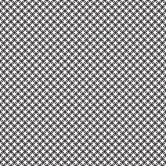 Geometric Round making four flower Pattern