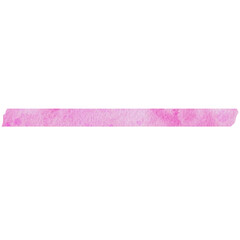 Watercolor washi tape pink