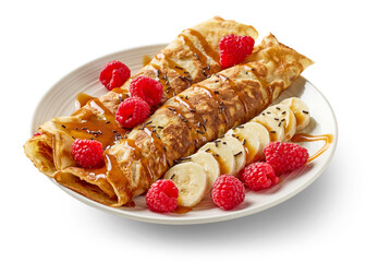 freshly baked crepes