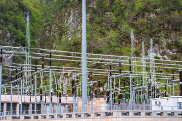 an electric power station for the future of the planet