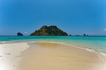 Fototapeta na wymiar Der Strand von Tub Thale Weak,Region Krabi in Thailand