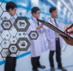 A Doctor and technology 