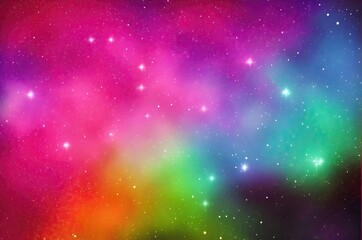 Abstract generated background in bright glowing colors.