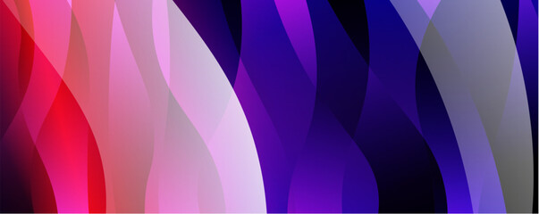 Abstract background, trendy simple fluid color gradients waves. Vector Illustration For Wallpaper, Banner, Background, Card, Book Illustration, landing page