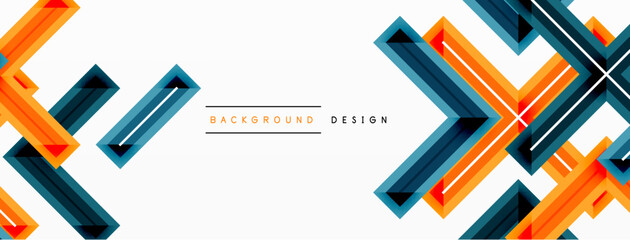 Minimal geometric background cross line. Design for wallpaper, banner, background, landing page, wall art, invitation, prints, posters
