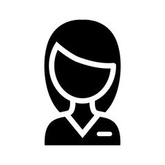 Flight attendant icon