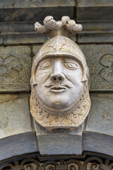 carved stone portrait trieste