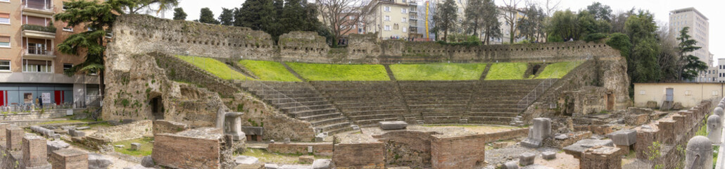 Fototapeta na wymiar Roman Theater in trieste