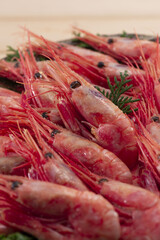 新鮮で美味しいエビ