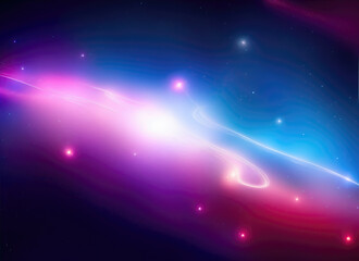 Obraz premium Abstract star galaxy with shining star dust and nebula.