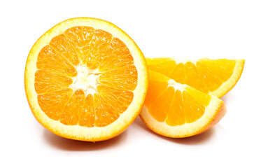 orange isolated on white