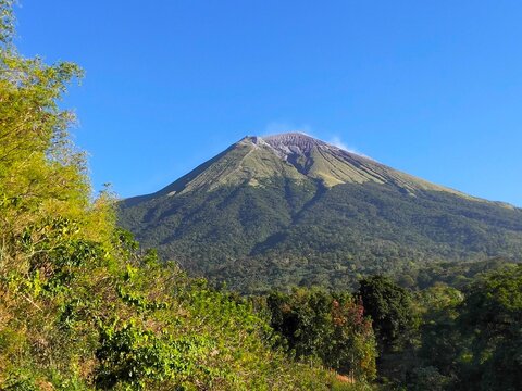 Canlaon volcano in Negros Philippines