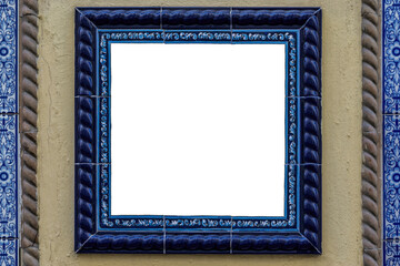 Ceramic frame, empty png