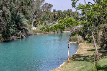 Fototapeta premium Nir David. Israel Country Lodge attractions., summer, outdoor, landscape, outdoors, travel