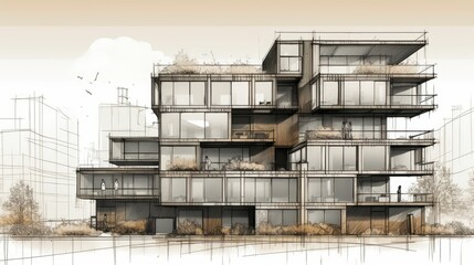 Architectural Background: Modeling my Own Building Design with Generative AI