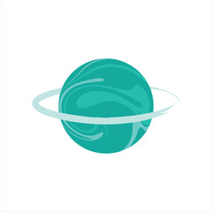 Planet Galaxy Illustration