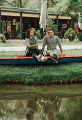 Talking by the river