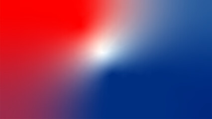 abstract red white blue tricolor flag gradient background	
