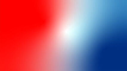 abstract red white blue tricolor flag gradient background	
