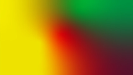 abstract green yellow red flag tricolor gradient background