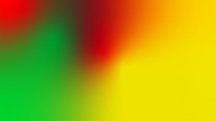 abstract green yellow red flag tricolor gradient background