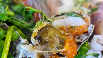 South Korea food. Seafood Hot Pot