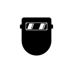 welding helmet icon vector design