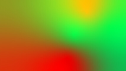 abstract green yellow red flag tricolor gradient background
