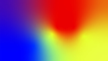 Obraz premium Red yellow blue flag color gradient background