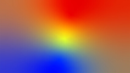 Red yellow blue flag color gradient background