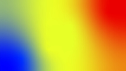 Red yellow blue flag color gradient background