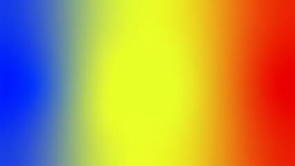 Red yellow blue flag color gradient background