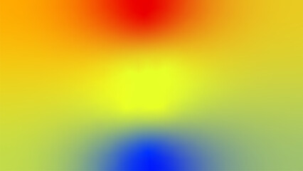 Red yellow blue flag color gradient background