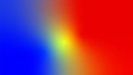 Red yellow blue flag color gradient background