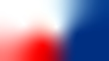 abstract red white blue tricolor flag gradient background