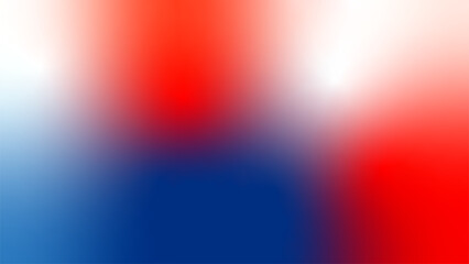abstract red white blue tricolor flag gradient background