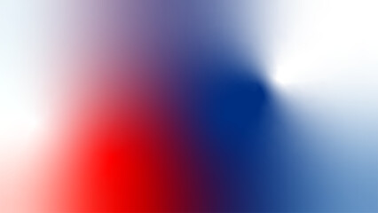 abstract red white blue tricolor flag gradient background