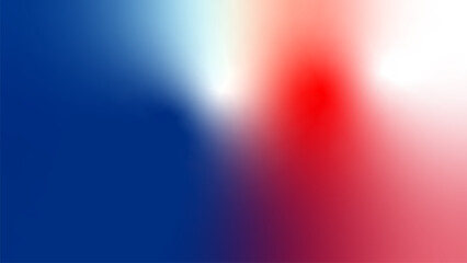 abstract red white blue tricolor flag gradient background