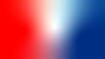 abstract red white blue tricolor flag gradient background