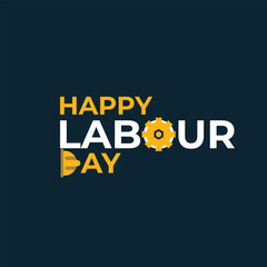 labour day celebrate with repair tools social media post template
