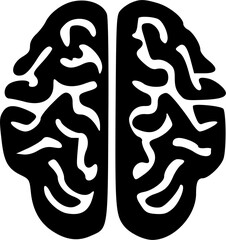 brain icon vector symbol design illustration