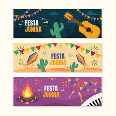 Festa Junina Festival Banner Design