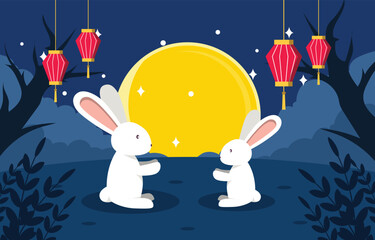 Mid Autumn Festival Background